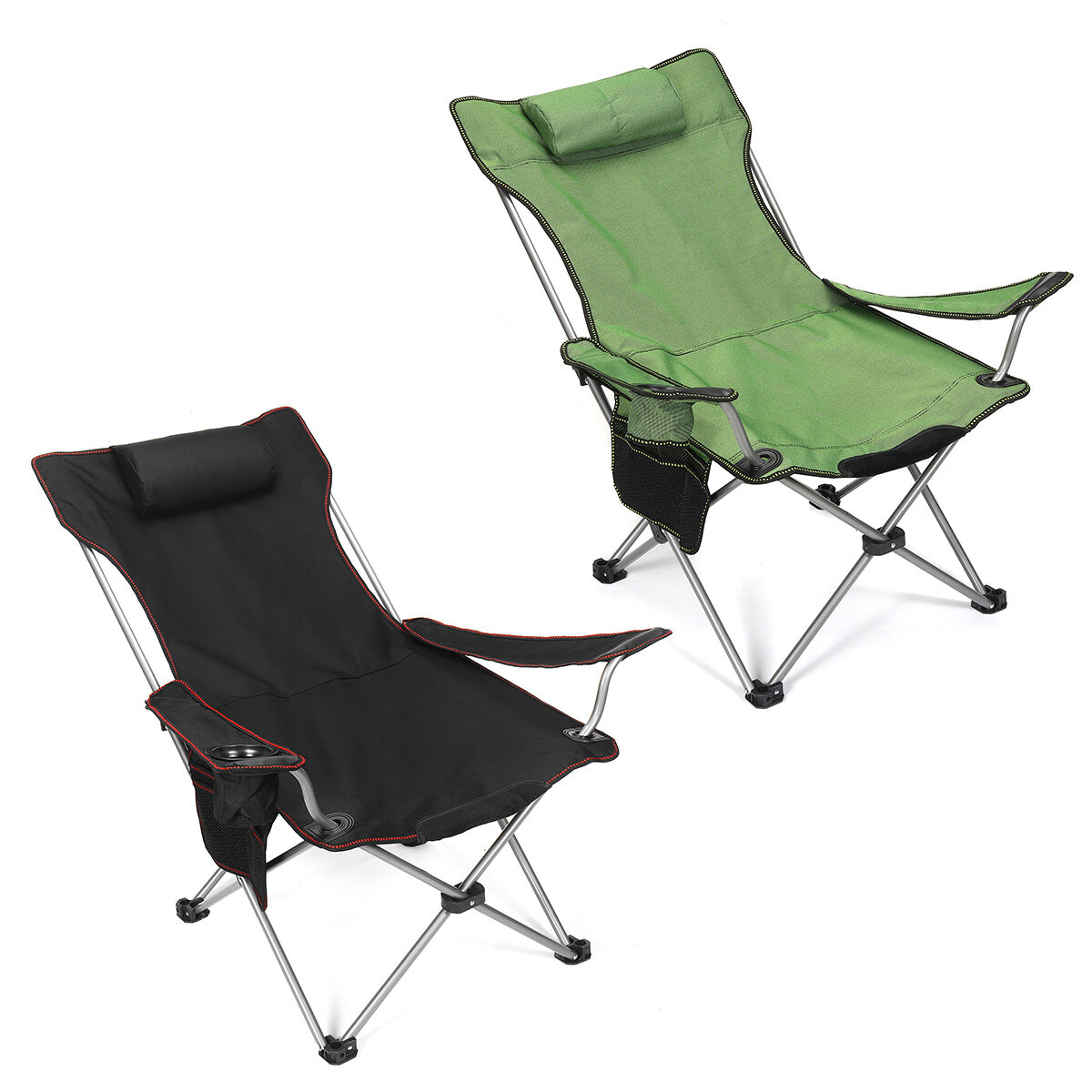 Chaise pliante de camping légère et portable pour la pêche, le pique-nique, la plage, la randonnée et la détente