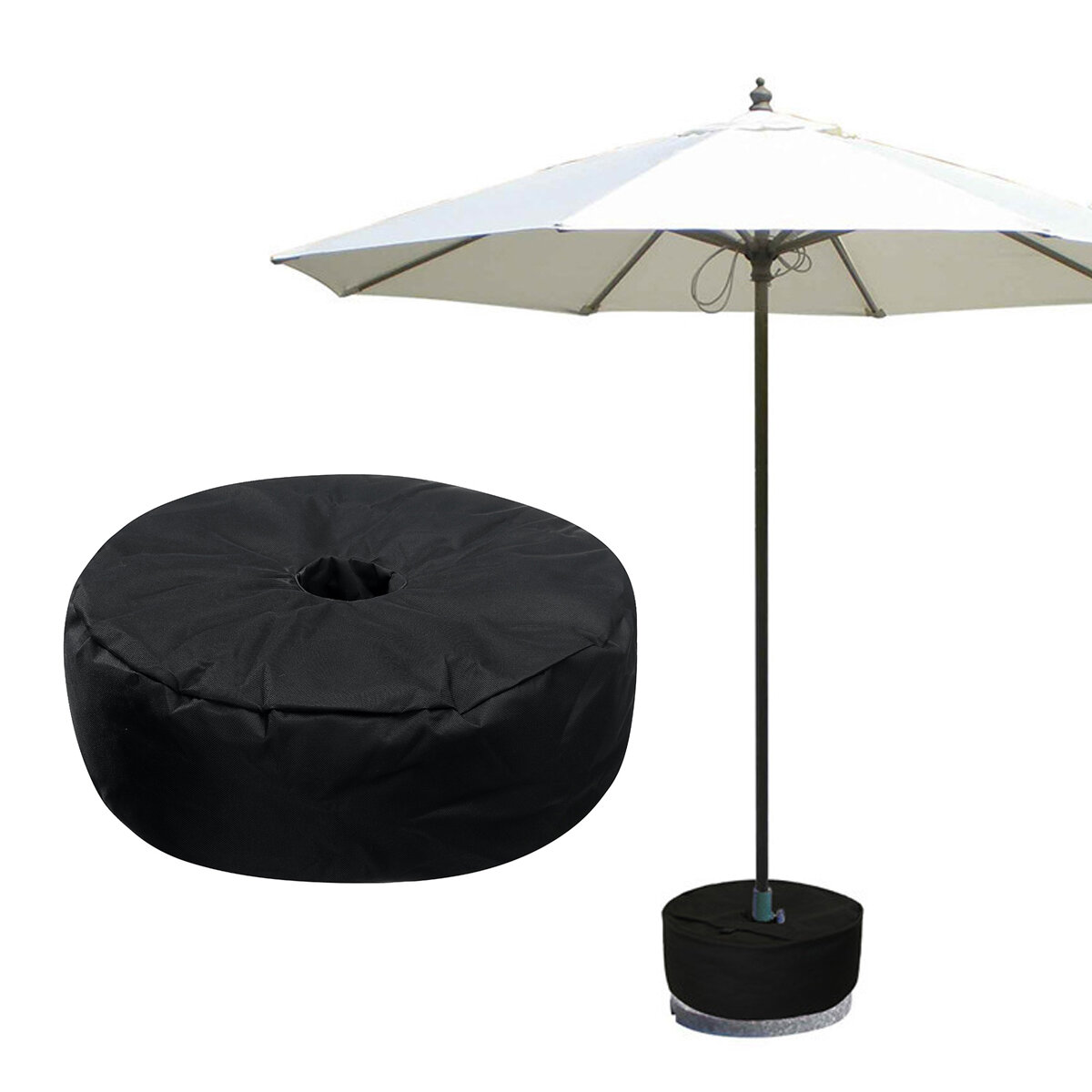 46x15cm Zware Zandzakken Paraplu Gewicht Zak Weerbestendige Parasol Paraplubak Basis voor Outdoor Te