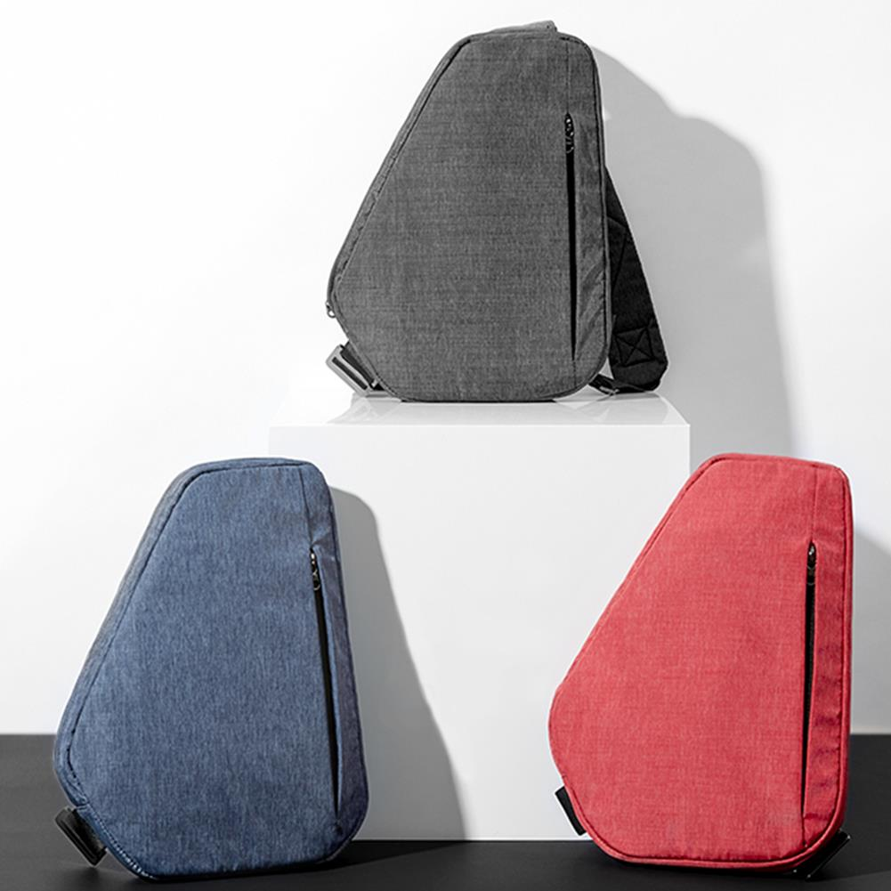 Рюкзак-сумка Uniex Men Hidden Crossbody Shoulder Geometry Bag Anti Theft Sport Chest Multifunction Backpack
