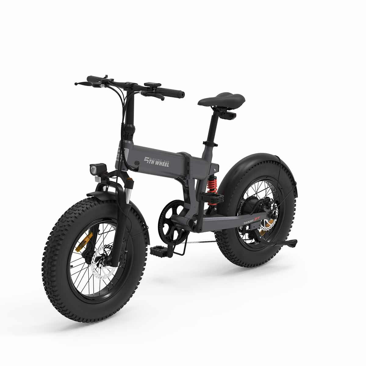 [EU DIRECT] 5TH WHEEL Thunder 1FT(EB06) 48V 10Ah 500W 20*4.0 Inch Electric Scooter 80KM Range 100KG Max Load