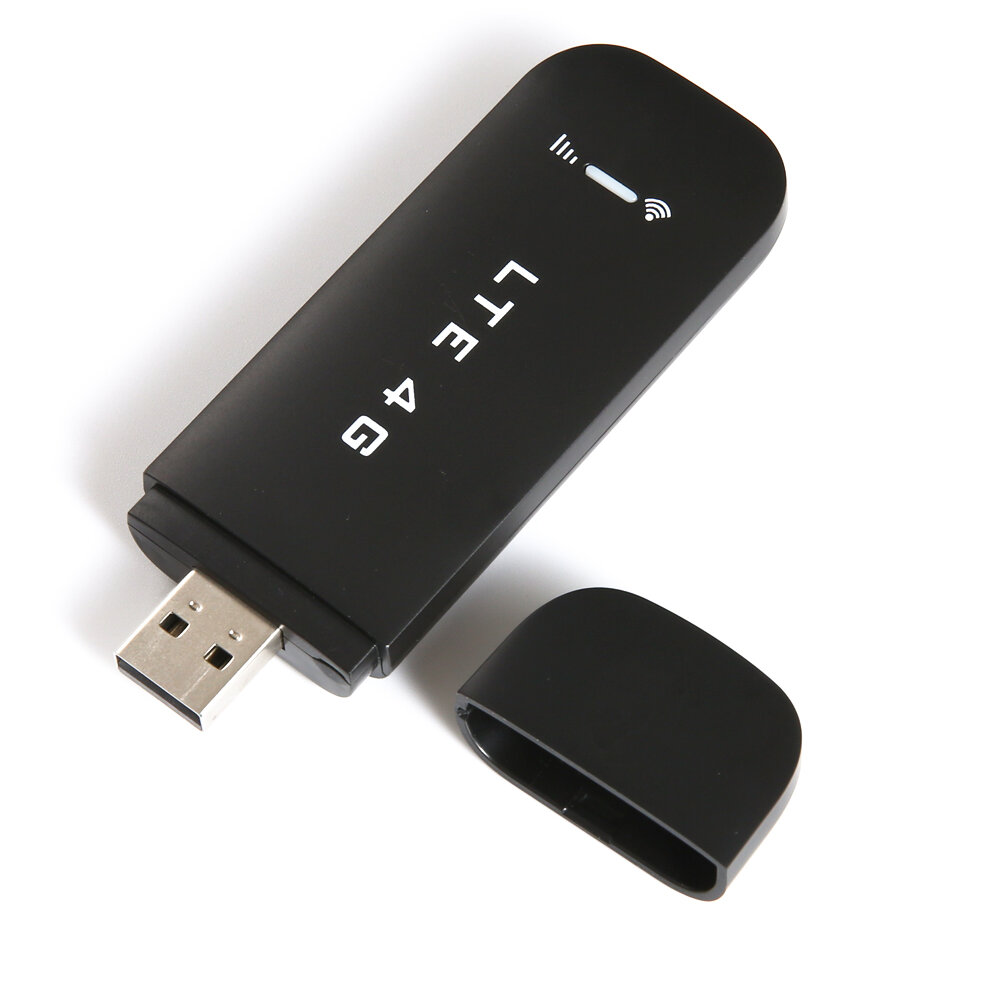 

4G LTE USB Network Adapter Wireless Network Card Portable WIFI Band B1/B3/B7/B8/B20 with Wifi Black Shell EU Version
