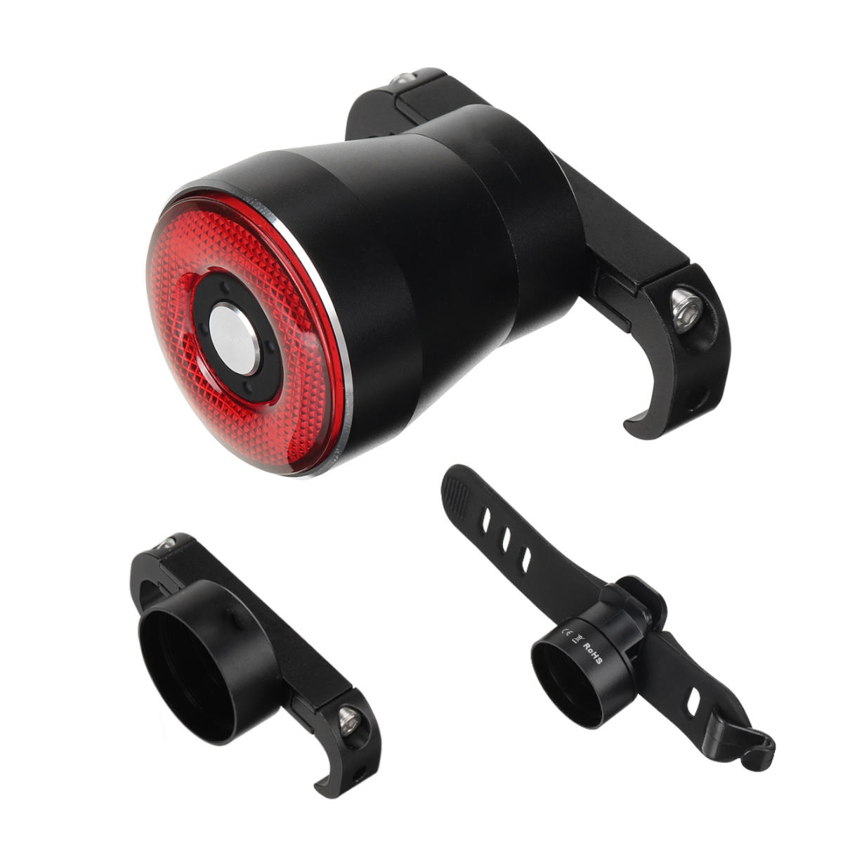 Astrolux® SM10 Smart Brake Sensing Bicycle Taillight Type-C USB Rechargeable Liga de alumínio Optical Intelligent Bike L