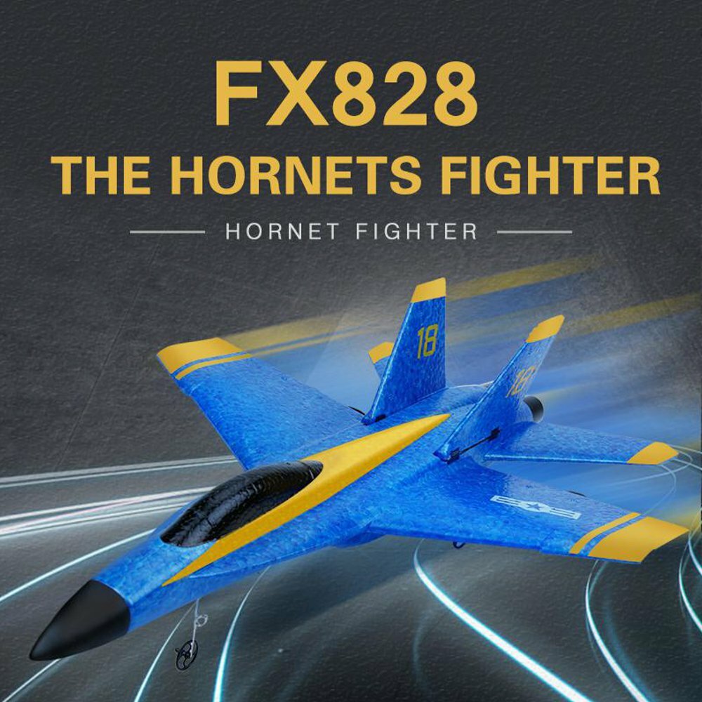 Flybear FX828 Hornet Fighter 290mm Wingspan 2.4GHz 2CH EPP RC Airplane Warbird RTF