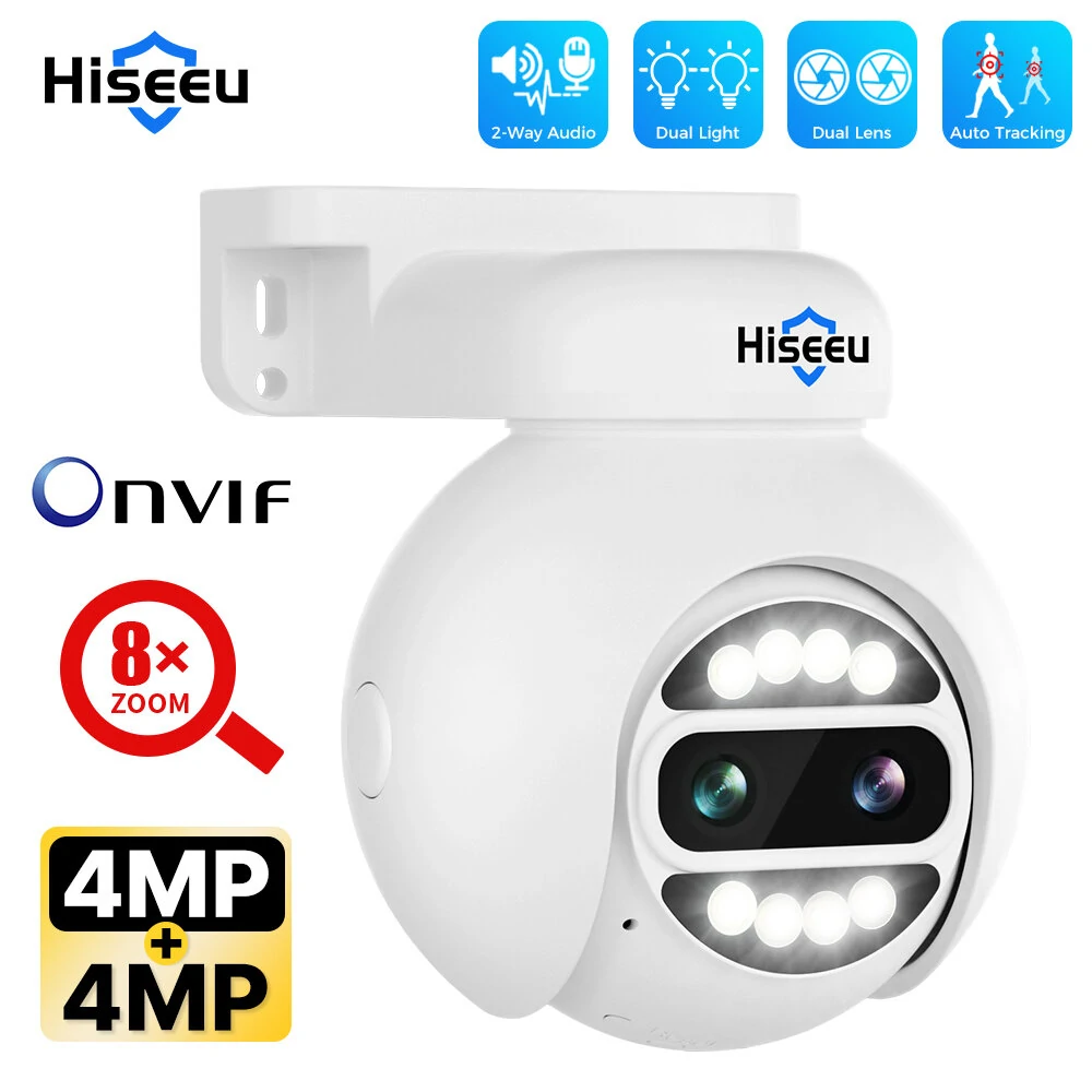 Hiseeu's new security camera can also see in color at night