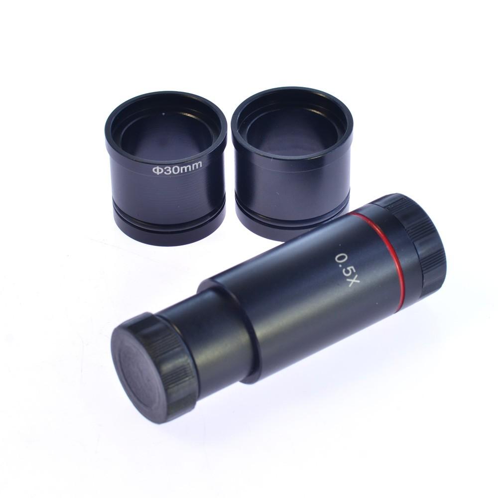 

HAYEAR Video Microscope Camera 0.5X C-Mount Lens Adapter 23.2mm 30mm 30.5mm CCD CMOS Camera Adapter Digital Eyepiece Acc