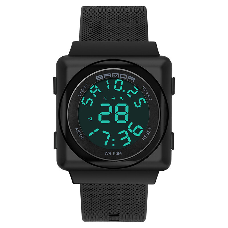SANDA 2000 Cool Sport Watch Shockproof Luminous Display Fashion 50m Waterproof Digital Watch