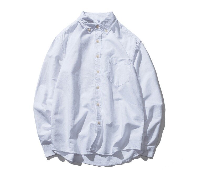 mens square collar 100% cotton casual shirts at Banggood