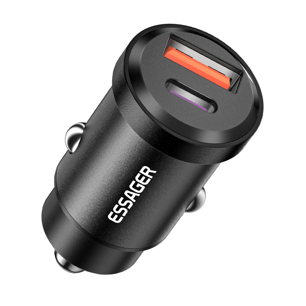 

Essager 30W USB PD QC3.0 SCP Fast Charging Car Charger For iPhone 13 13 Mini 13 Pro Max For Samsung Galaxy S22 S22 Ultra
