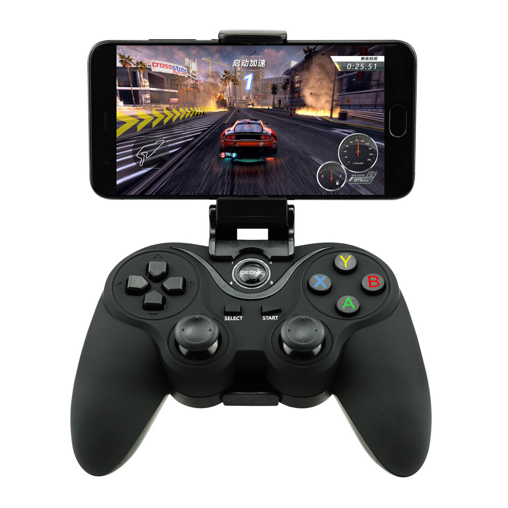 

QEOME NS-90802 Smartphone Game Controller Wireless bluetooth Gamepad Joystick for Android Tablet PC TV BOX