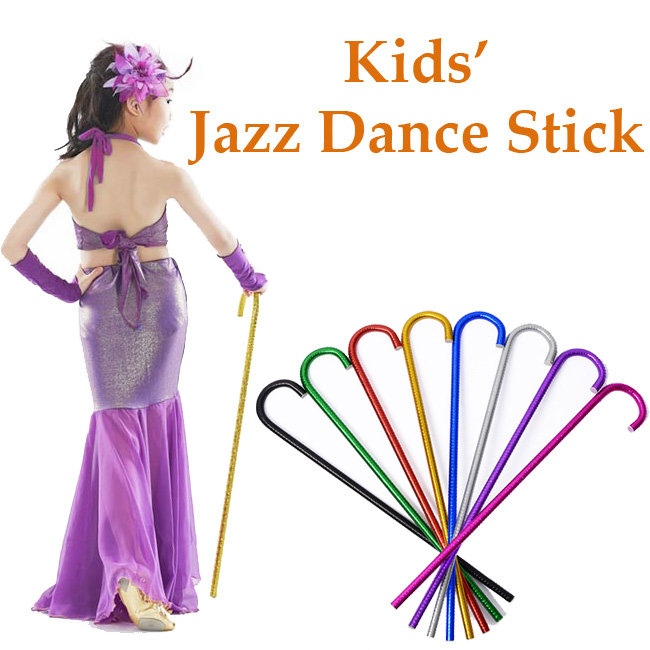 65cm Kinderen Kids Jazz Dance Stick Rob Crutch Belly Dance Stage Performance Supplies