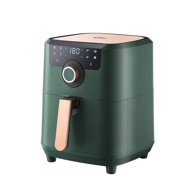

YOUBAN YB-8800TSD Air Fryer 4.5L Large Capacity 1400W Electric Hot Air Fryers Oven Oilless Cooker Touch + Knob Control 3