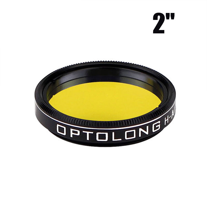 OPTOLONG 2 "Filtro H-Alpha 7nm Filtros Astronômicos Fotográficos de Banda Estreita para Telescópio Monocular