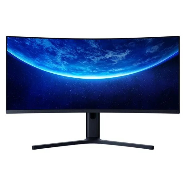 Original XIAOMI Curved Gaming Monitor 34-Inch 21:9 Bring Fish Screen 144Hz High Refresh Rate 1500R Curvature WQHD 3440*1440 Resolution 121% sRGB Wide Color Gamut Free-Sync Technology Display