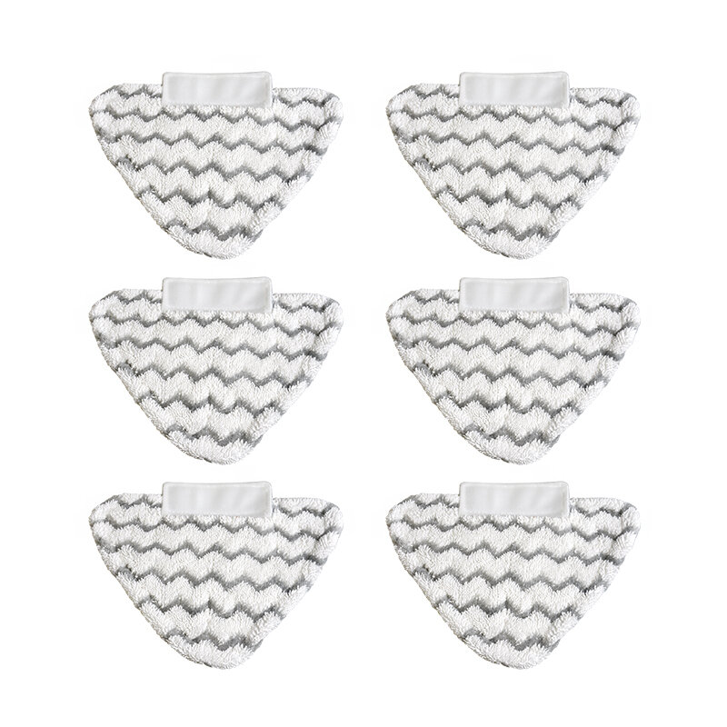 6pcs Washable Microfiber Mop Pads Replacements for Shark 3973 Steam Pocket Mop Parts Accessories