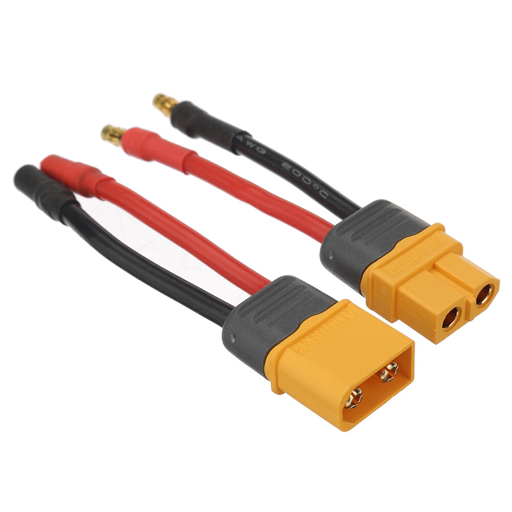 XT60 Male Female Plug Converter cable for Mayatech Toc Electric Rc Engine Starter