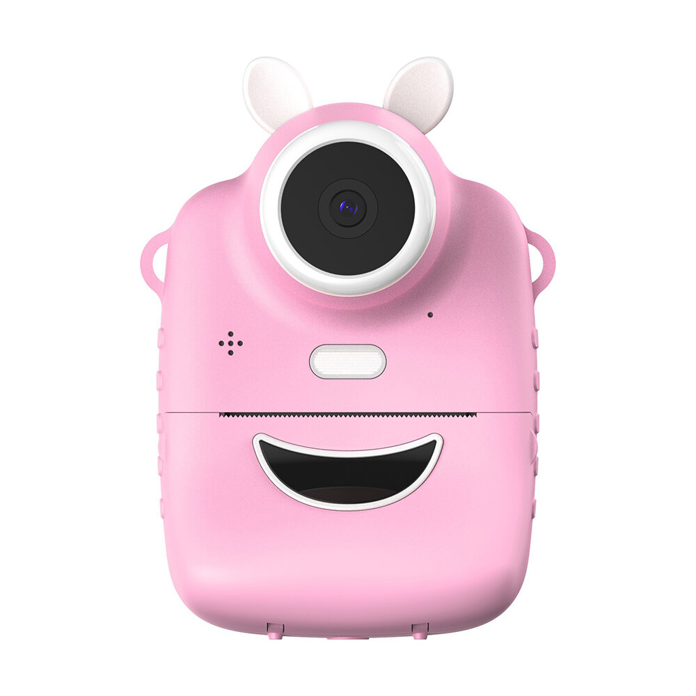 P1 Kinderen Instant-camera 1080P HD 2.4-inch Scherm Instant Printing Camcorder met MP3 voor Polaroid