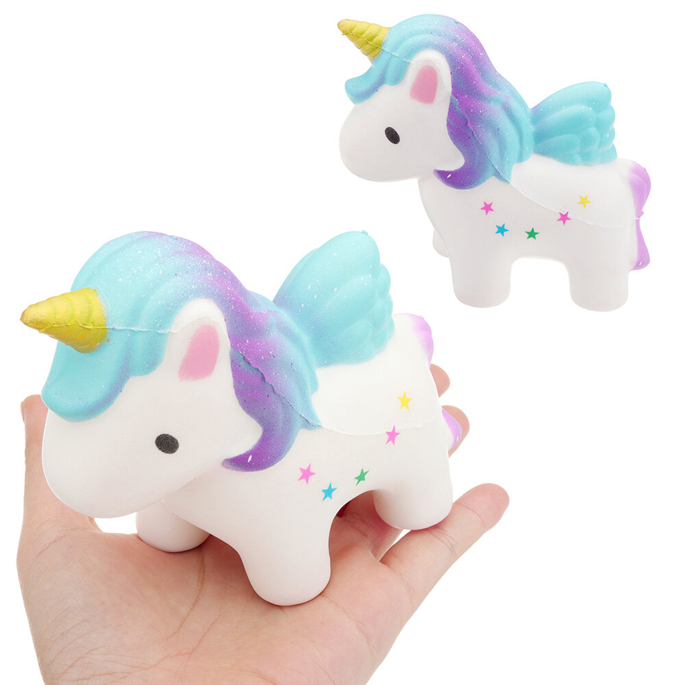 

Unicorn Squishy 12 * 9CM Ароматическая сжимающая медленно растущая коллекция Toy Soft Gift