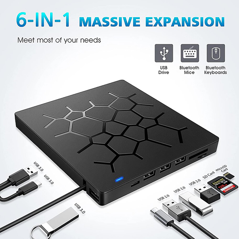 best price,external,cd-dvd,drive,usb,3.0,type,c,with,sd-tf,usb3.0,slots,coupon,price,discount