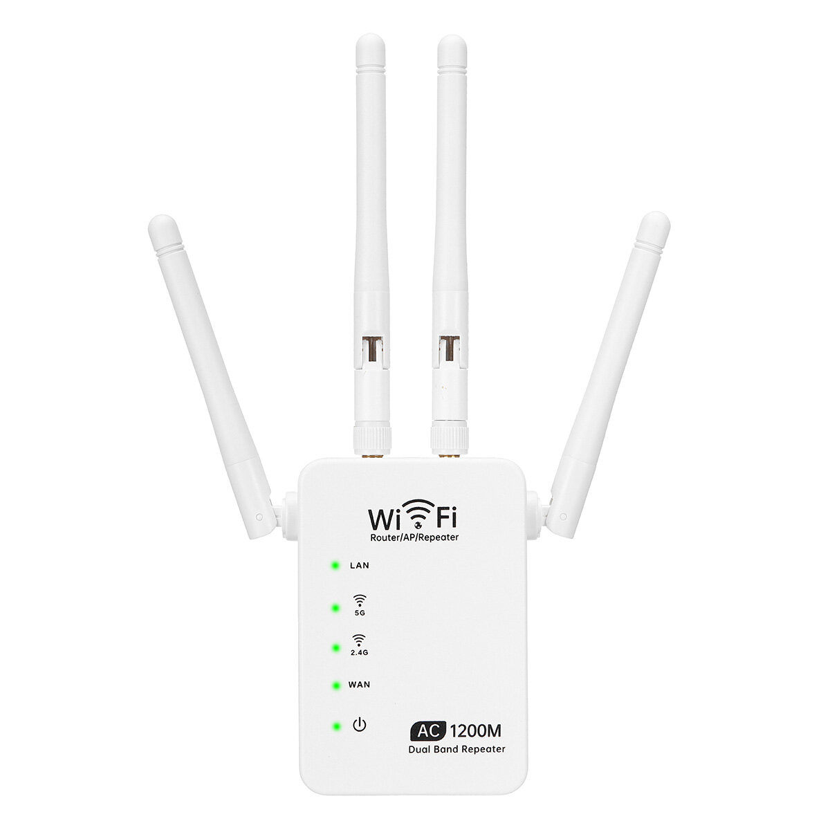 

1200Mbps Repeater Wifi Amplifier 5G/2.4ghz Gigabit Router Extender Booster Repeater WiFi Range Extender Signal Home Offi