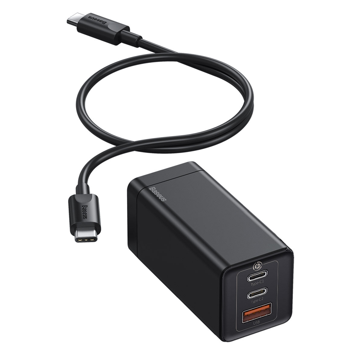 

[GaN Tech] Baseus GaN2 Pro 65W 3-Port USB PD Charger Dual 65W USB-C PD3.0 QC3.0 FCP SCP Fast Charging Wall Charger Adapt