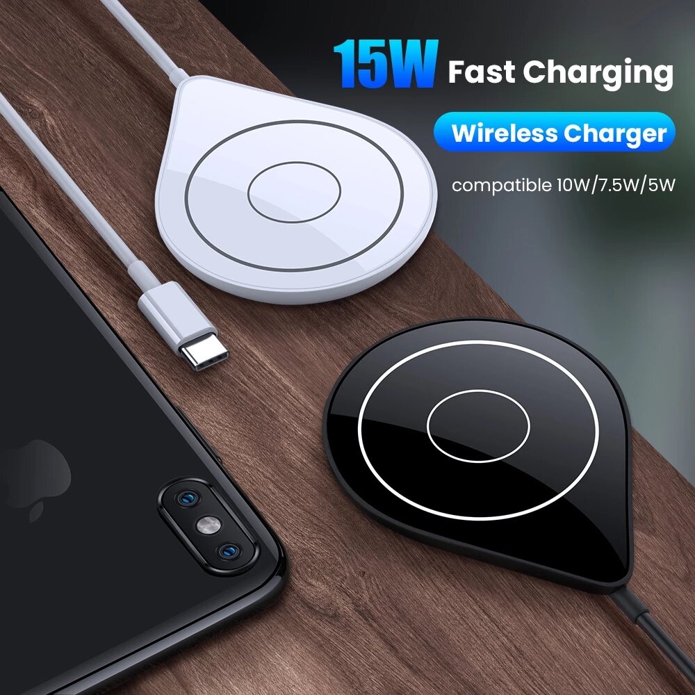 Bakeey Magnetic Magsafe Wireless Charger Magnet Fast Charger for iPhone 12 Pro Max for Samsung Galaxy Note S20 ultra Huawei Mate40 OnePlus 8 Pro