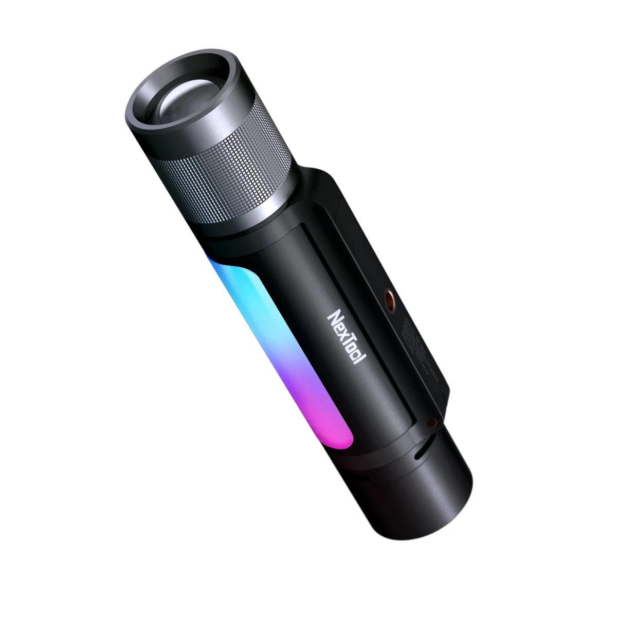 Nextool 12 In 1 900lm 245M Music Flashlight Telescopic Focus Long Range Waterproof LED Torch With 18650 Power Bank System & Mini Speaker & 360Â°Side Light