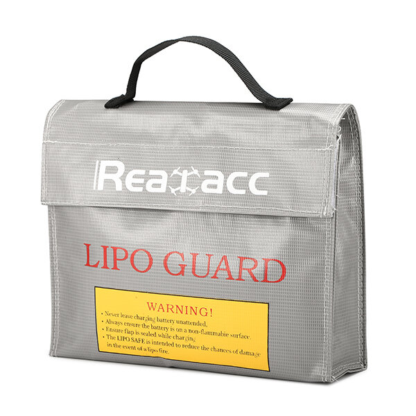 Realacc 240x180x65mm Fireproof Lipo bag