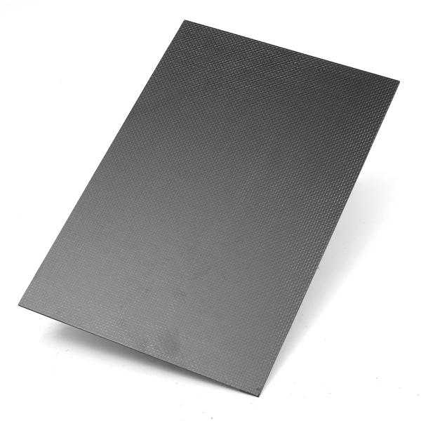 Suleve™ CF20302 3K 200×300×2mm Plain Weave Carbon Fiber Plate Panel Sheet