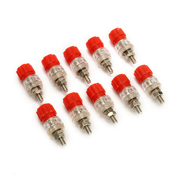 Wendao?417.876?AC?/?DC?4mm Wiring Terminal Block Wire Adapter Connectors 10pcs