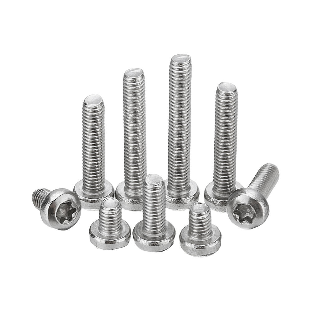 Suleve M3ST1 50Pcs M3 Insert Torx Screw Stainless Steel for Replaces Carbide Inserts CNC Lathe Tool