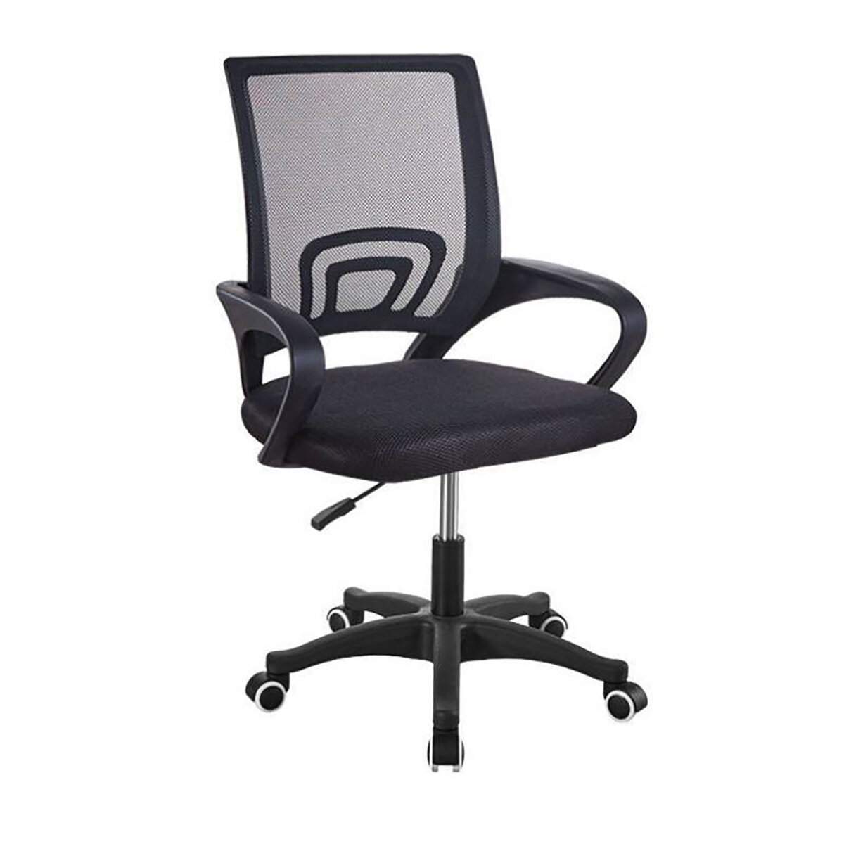 Office Mesh Chair Ergonomic Swivel Mid-back Computer Desk Seat Nylon Base Adjustable Lifting Chair Home Office Furniture