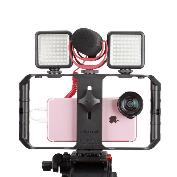 Ulanzi U-Rig Pro 3 Videocel met videorecorder voor schoenmontage Filmmaking Handheld-stabilisatiegre