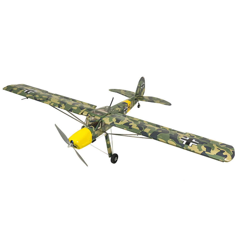 Dacing Wing Hobbys SGG21 Fi156 1600mm Wingspan Balsa Wood RC Airplane Complete Kit With Cover Film