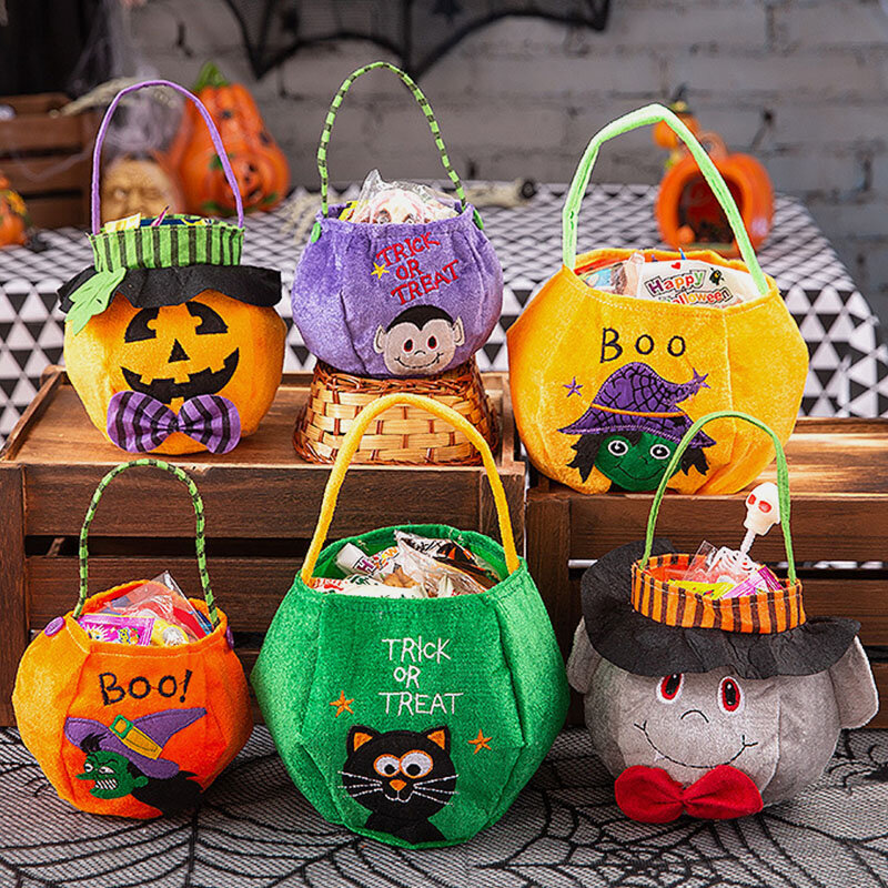 Kinderen Halloween Style Pattern Casual Go Out Candy Sugar Carry Bag Handtas