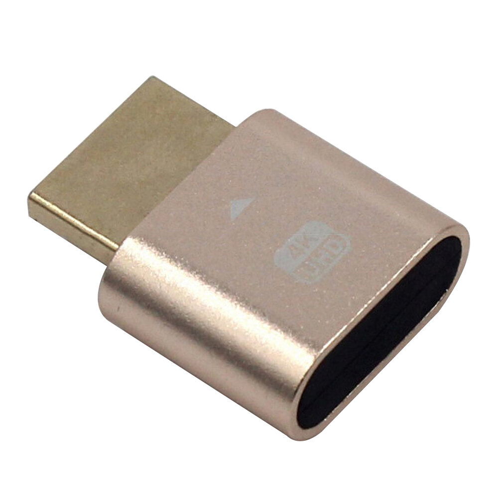 

ITHOO HDMI-совместимый Dummy Plug 4K Дисплей Emulator HD Virtual Дисплей Адаптер для настольного компьютера