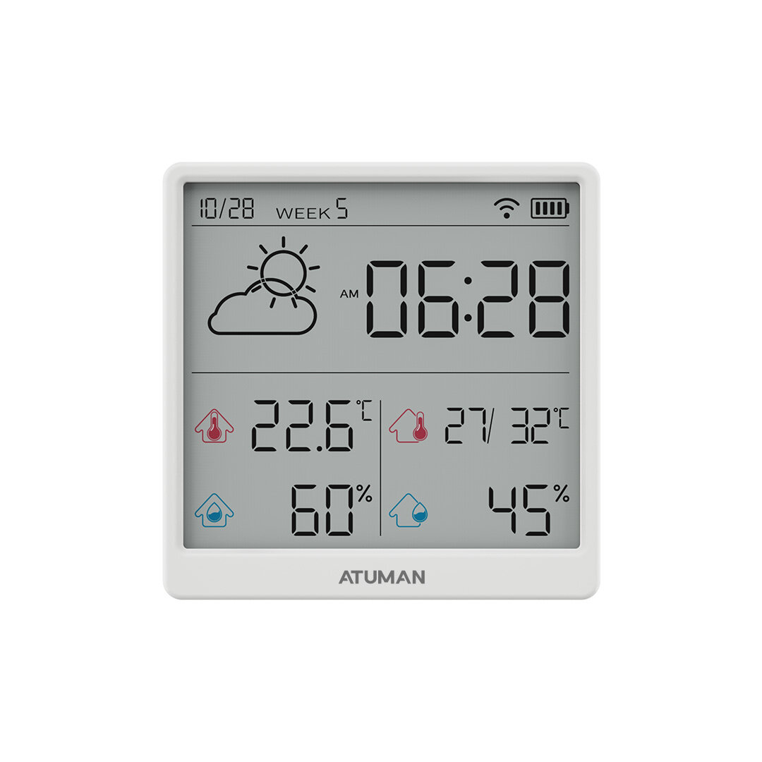 best price,xiaomi,duka,atuman,th3,smart,hygrometer,thermometer,coupon,price,discount
