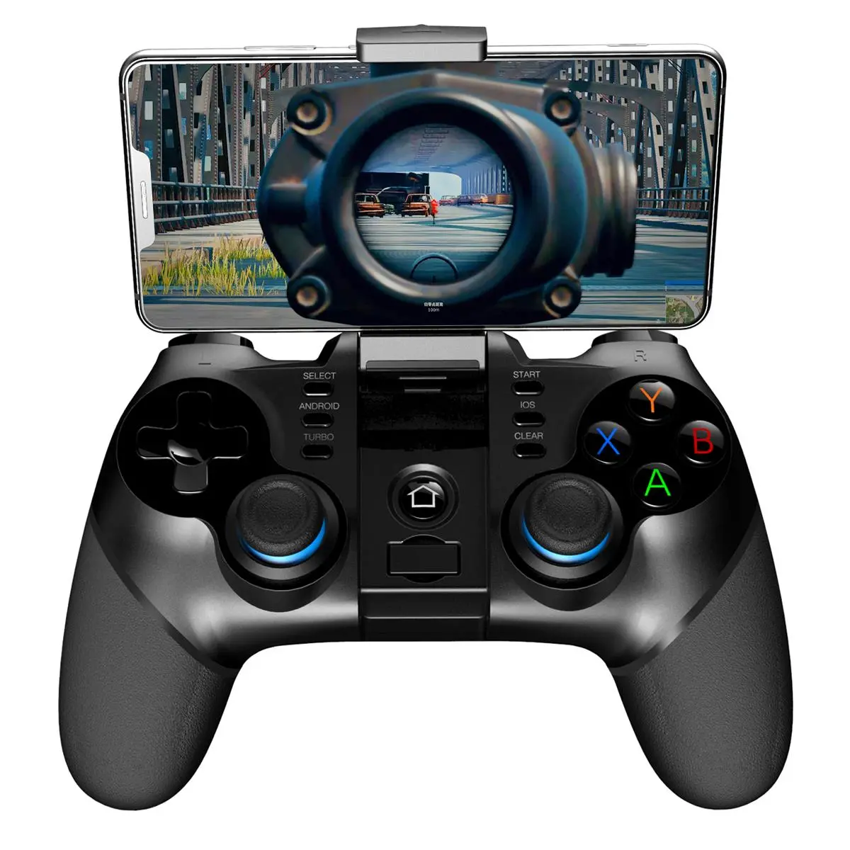 Ipega PG-9156 bluetooth Turbo Gamepad Controller for PUBG Mobile Game for  IOS Android PC - 