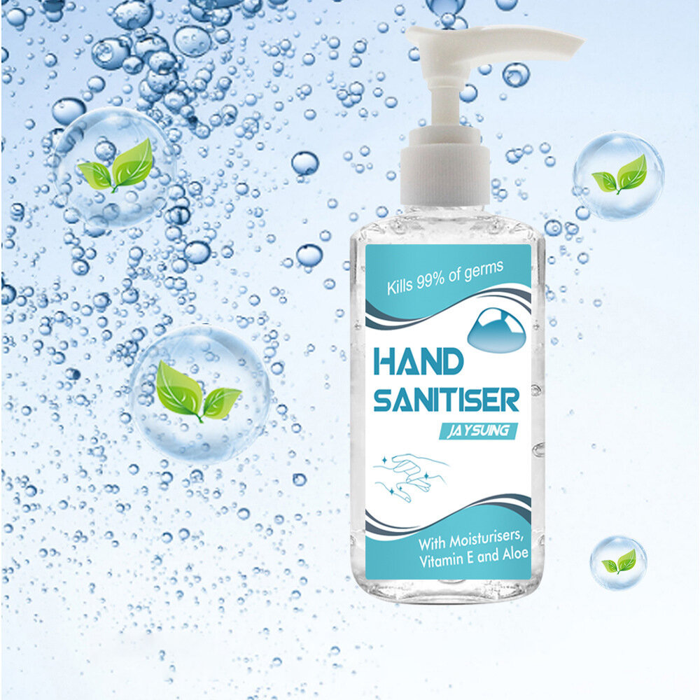 

4 PCS 60ml Sterilization Bacteriostatic Amino Acid Gel Disinfectant Mini Hand Alcohol-free Hand-free Hand Soap Sanitizer