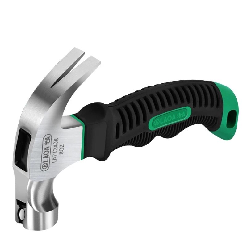 

LAOA Mini Claw Hammer 8OZ Ногти Hammer Инструмент Сталь Деревообработка Striking Набор