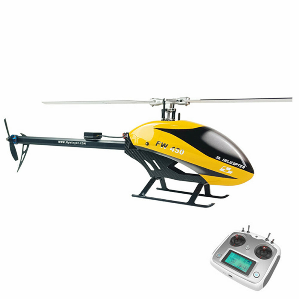 best price,fly,wing,fw450,v2,rc,helicopter,rtf,with,h1,yellow,discount