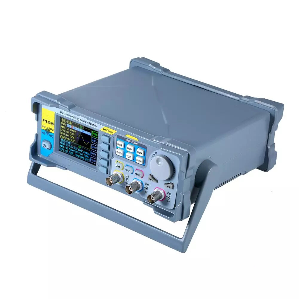 

FY8300S 20MHz/40MHz/60MHz Signal Generator Signal-Source-Frequency-Counter DDS Arbitrary Waveform Three-Channel Signal G