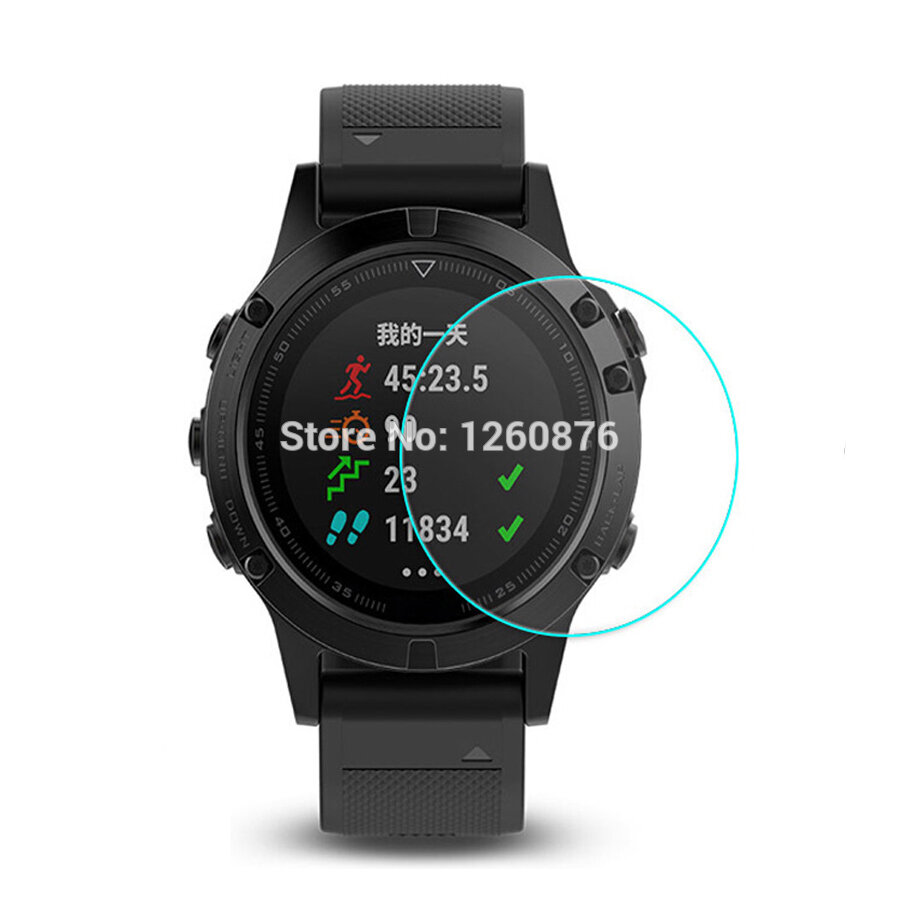 Bakeey 3 stuks anti-kras gehard glazen schermbeschermer voor Garmin Instinct Smart Watch