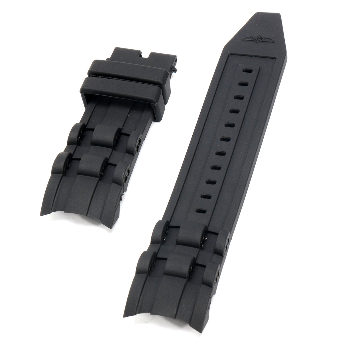 

Replacement 220mm 26mm Black Rubber Watch Band Strap for Invicta Pro Diver