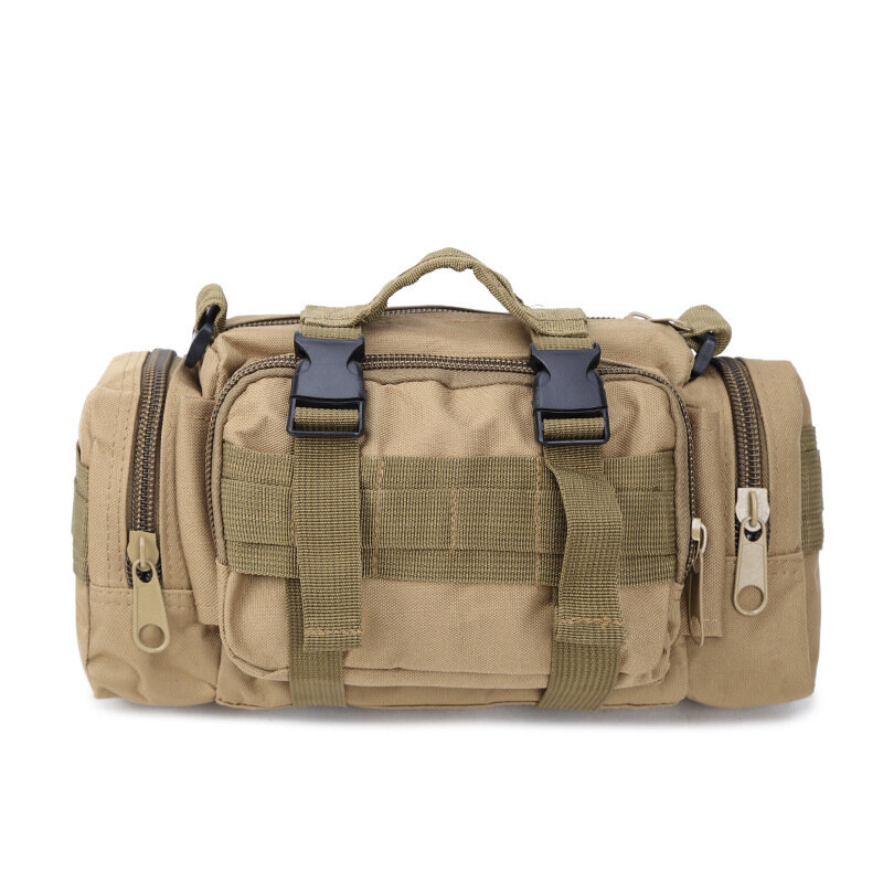 Охотничья сумка для путешествий на плечо из водонепроницаемого нейлона для мужчин и женщин с тактическими карманами Molle.