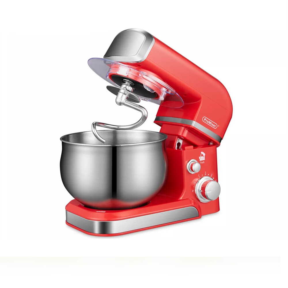ProMixer Q4 Stand Mixer Kitchen-Robot 4L 700W 220V Kneading/Mixing-Machine Blender 6 Speed INOX Stainless Steel Bowl Cre