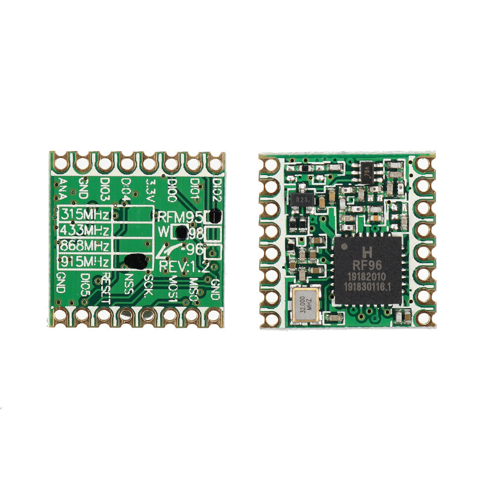 RFM95W 915 MHz LoRa Remote Wireless Transceiver Module Board