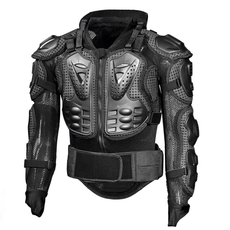 

GHOST RACING Motorcycle Jacket Men Full Body Armor Jacket Motocross Racing Protective Gear Back Chest Shoullder Elbow Pr