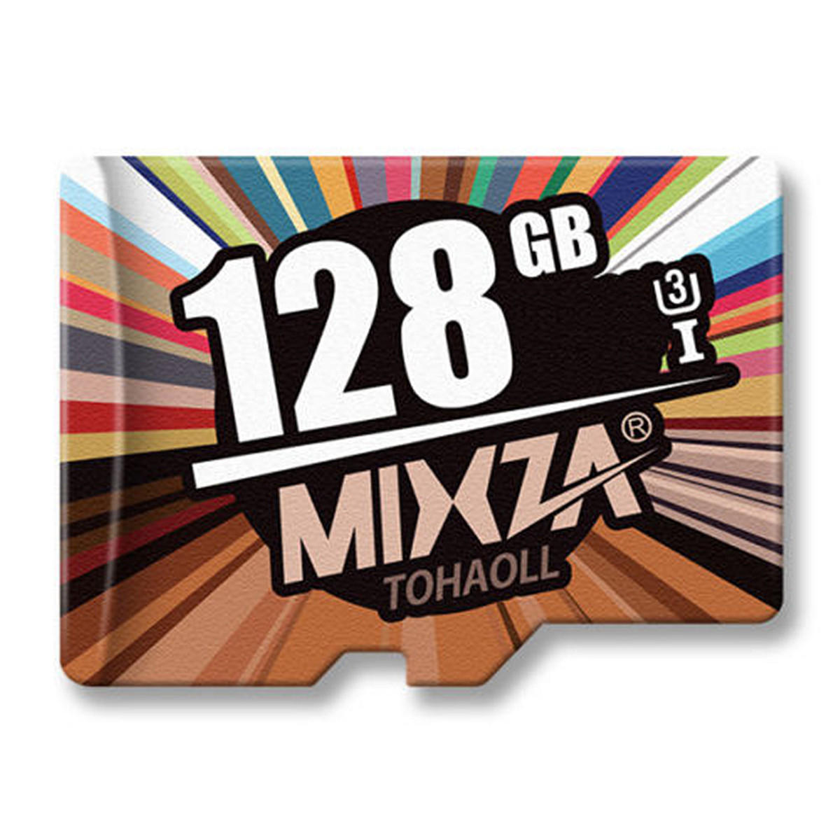 MIXZA Fashion Edition U3 Class 10 128GB TF Micro Memory Card for DSLR Digital Camera MP3 HIFI Player