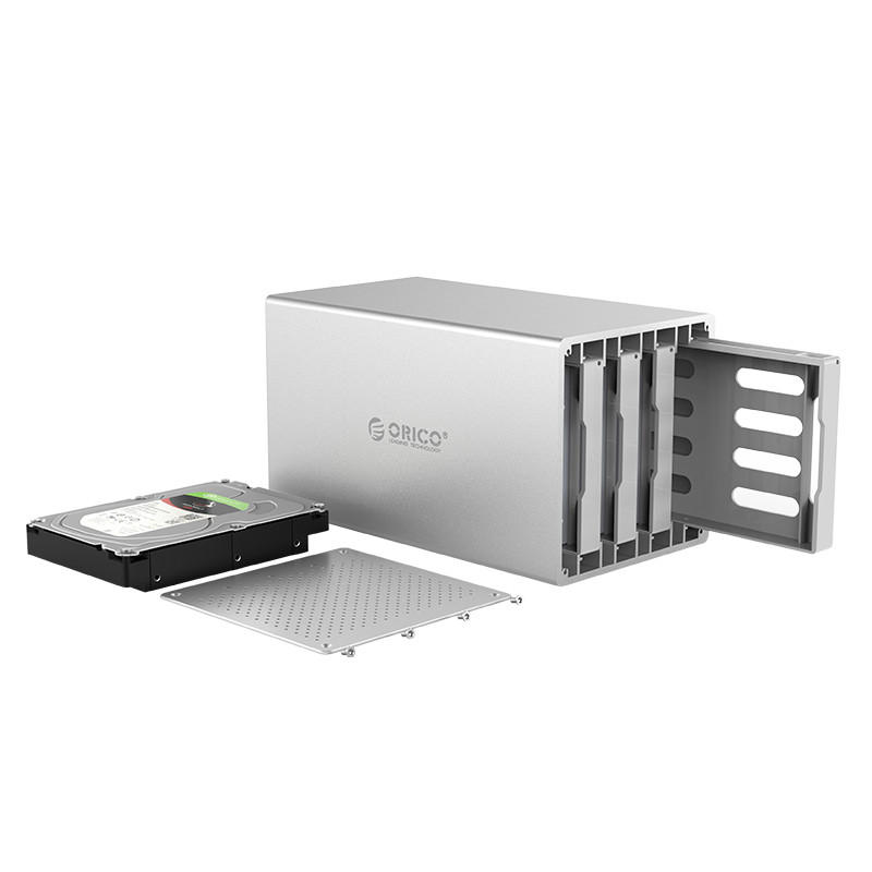Orico WS400RU3 3.5インチ4ベイUSB 3.0 UASPサポートRAIDハードドライブエンクロージャストレージシステム