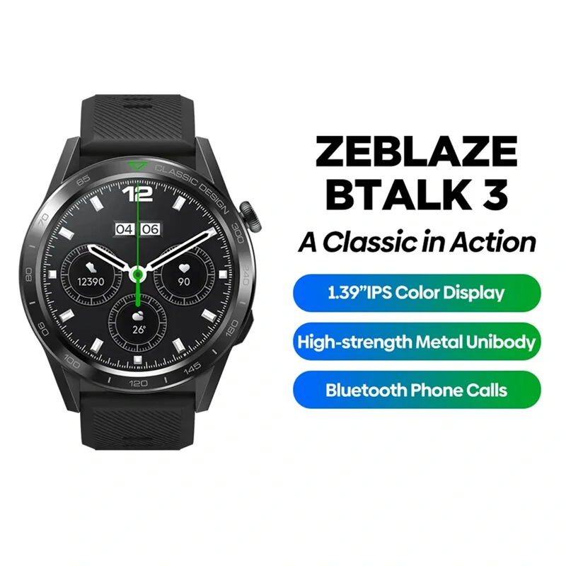 Zeblaze Btalk 3 – 價值 8000 匈牙利福林的詹姆士龐德手錶